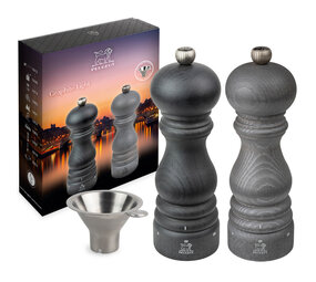 Peugeot Graphite Light 18cm peper- en zoutmolen geschenkset Peugeot Graphite Light 18cm peper- en zoutmolen geschenkset