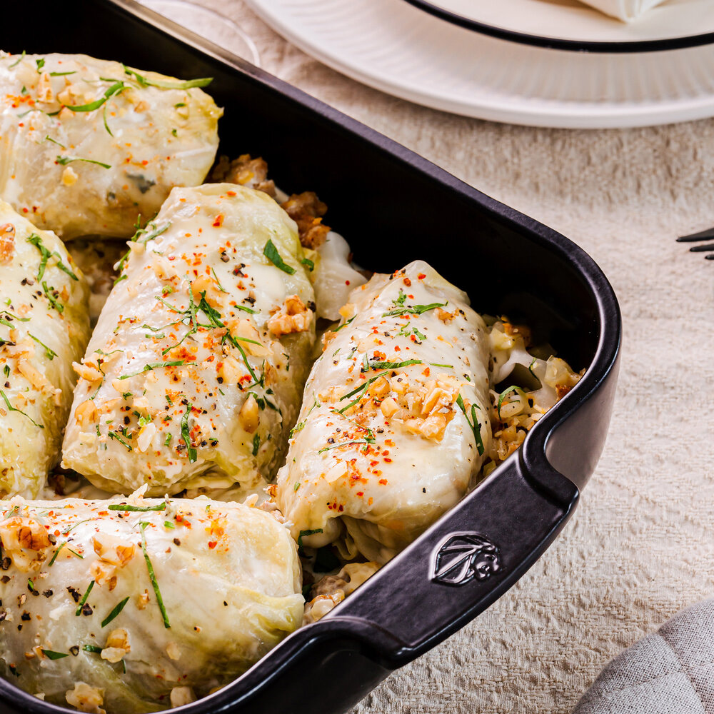 Peugeot Appolia rechthoekige keramische ovenschaal 40cm Noir Satin Peugeot Appolia rechthoekige keramische ovenschaal 40cm Noir Satin