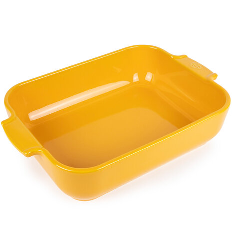 Peugeot Appolia rectangular ceramic oven dish 40cm Jaune Safran Peugeot Appolia rectangular ceramic oven dish 40cm Jaune Safran