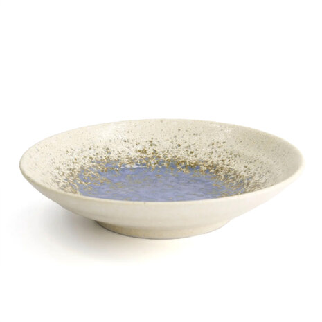 Tokyo Design Studio Minoyaki Aya White schaal / diep bord 22,5x5cm Tokyo Design Studio Minoyaki Aya White schaal / diep bord 22,5x5cm