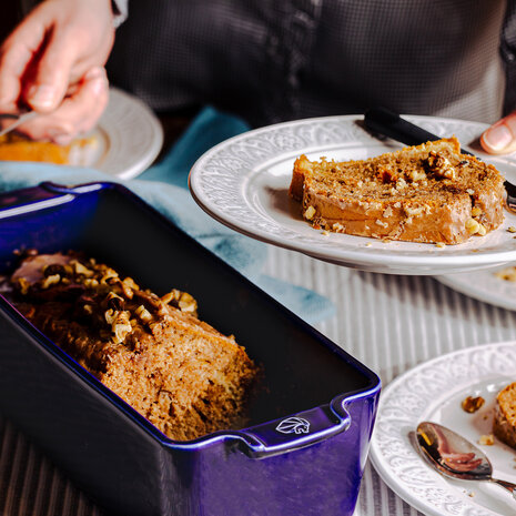 Peugeot Ceramic cake / loaf pan 31cm Bleu Peugeot Ceramic cake / loaf pan 31cm Bleu