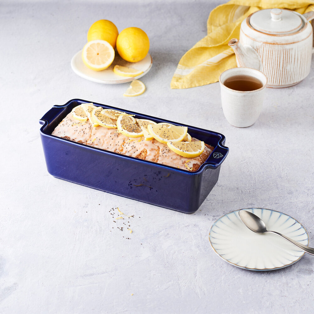 Peugeot Ceramic cake / loaf pan 31cm Bleu Peugeot Ceramic cake / loaf pan 31cm Bleu