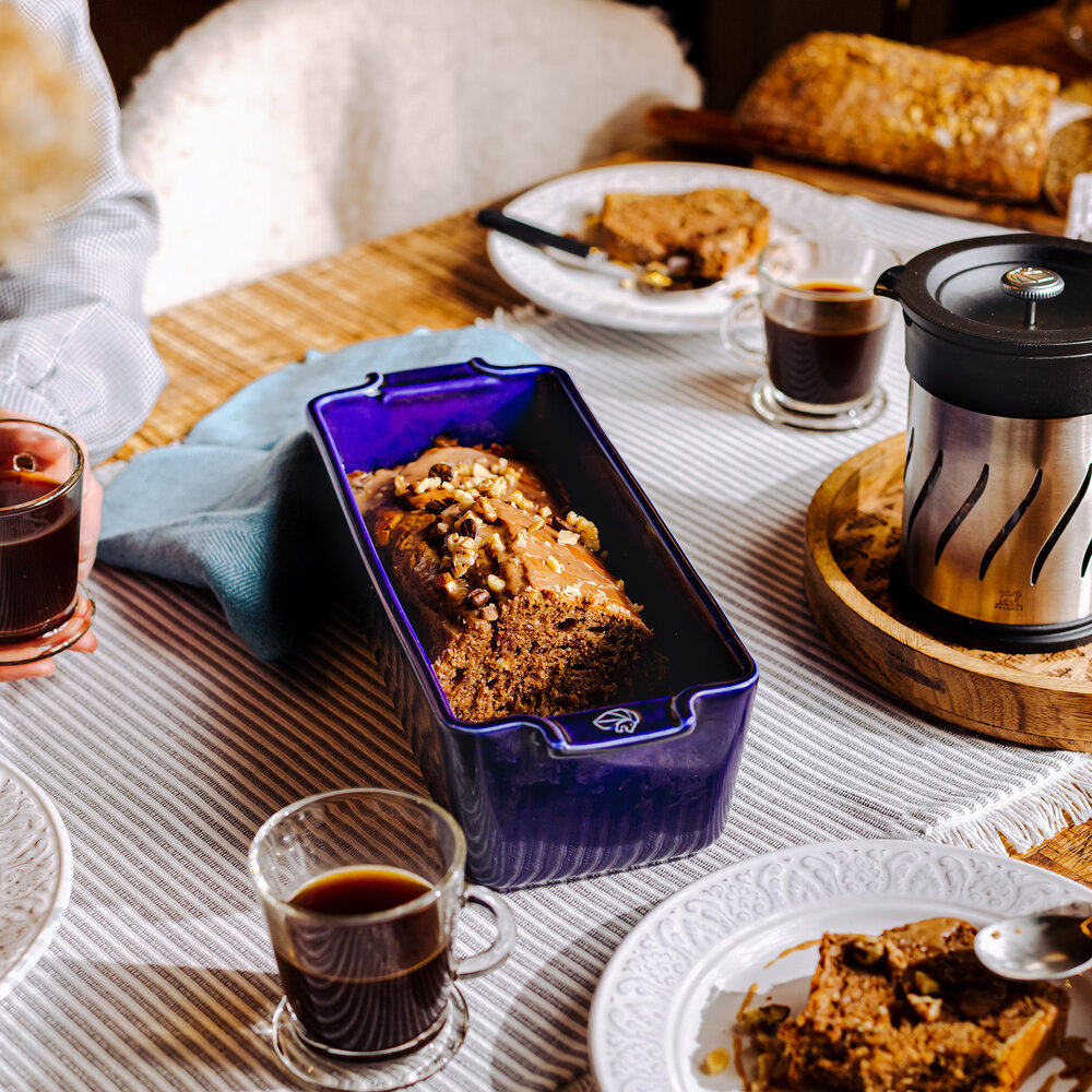 Peugeot Ceramic cake / loaf pan 31cm Bleu Peugeot Ceramic cake / loaf pan 31cm Bleu