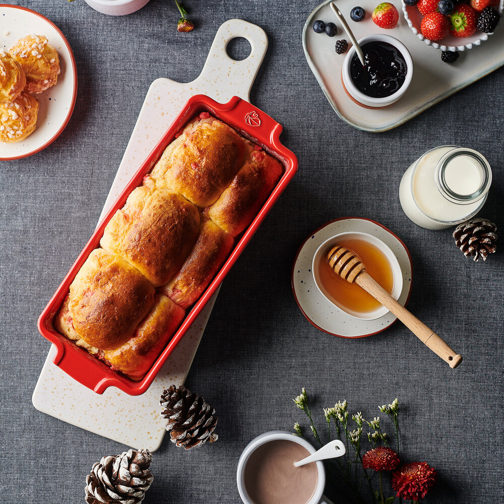 Peugeot Ceramic cake / loaf pan 31cm Rouge Peugeot Ceramic cake / loaf pan 31cm Rouge
