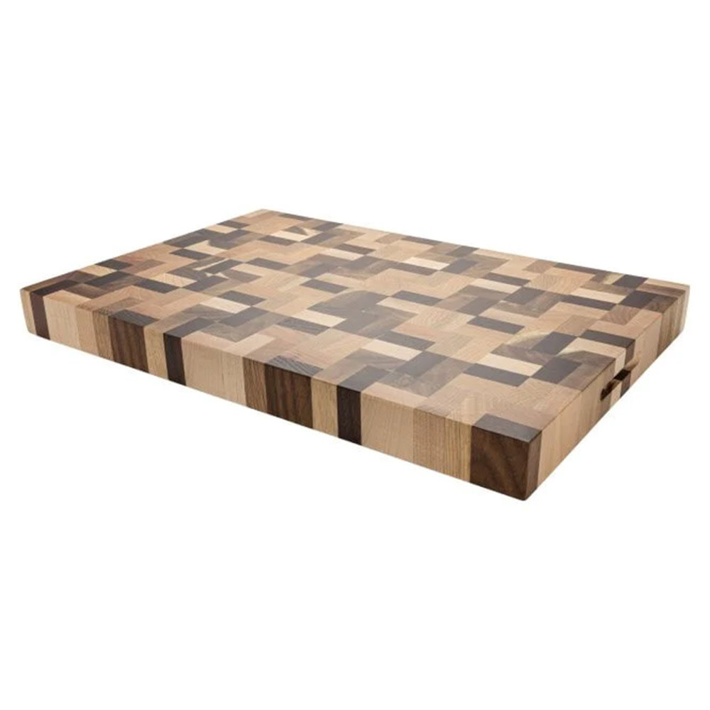 Rockingham Forest End grain cutting board 38x25cm acacia, sapele, hard maple, maple,  ash & oak