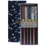 Tokyo Design Studio 5 sets of chopsticks with different designs