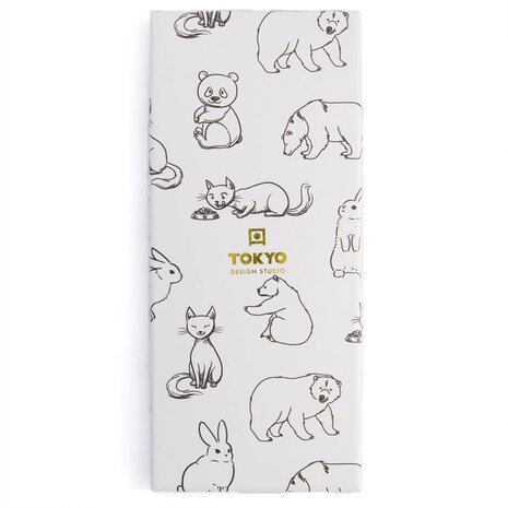 Tokyo Design Studio 5 sets of chopsticks Mix Animals in gift box Tokyo Design Studio 5 sets of chopsticks Mix Animals in gift box