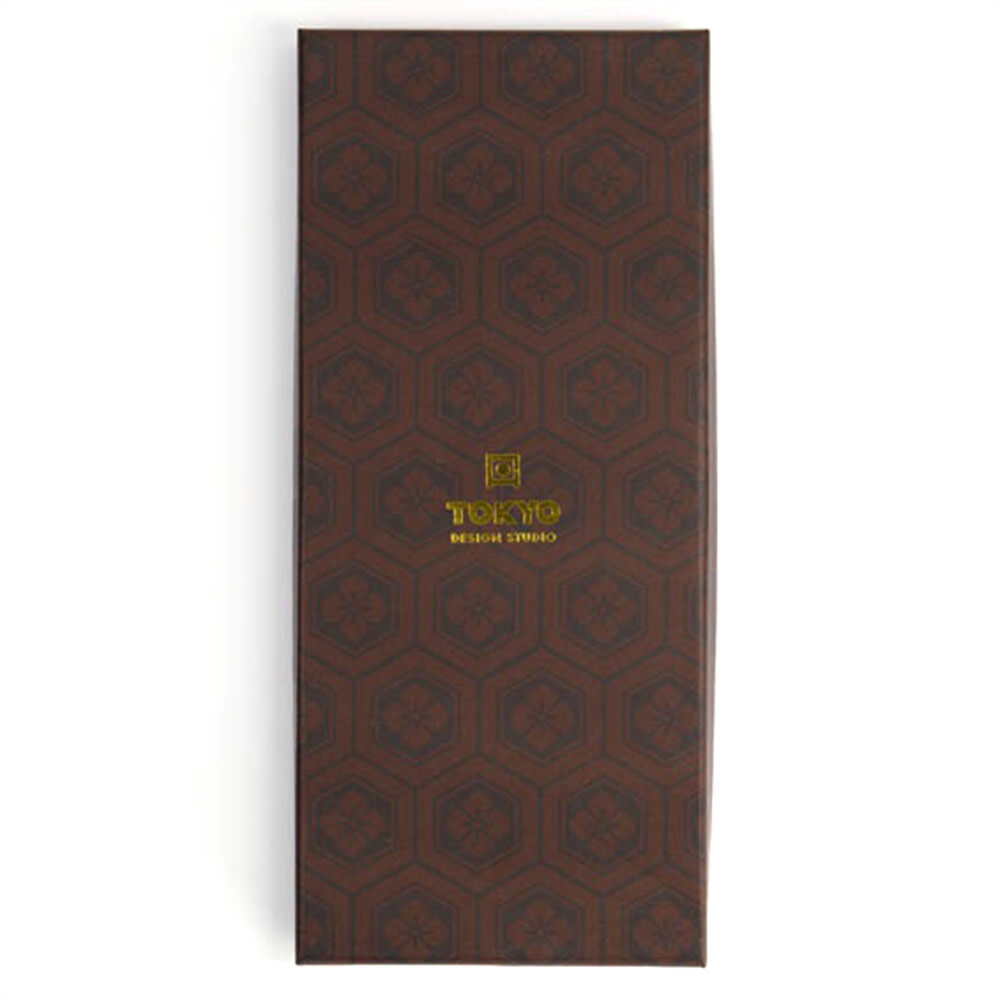 Tokyo Design Studio 5 sets of chopsticks Hexagon Black in gift box