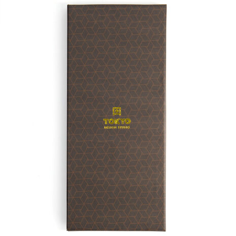 Tokyo Design Studio 5 sets of chopsticks Square Black in gift box