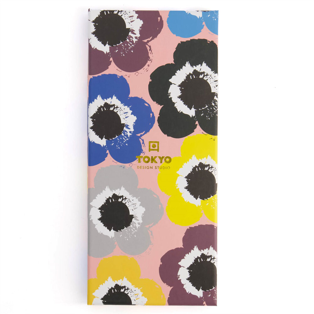 Tokyo Design Studio 5 sets of chopsticks Pink Flowers in gift box Tokyo Design Studio 5 sets of chopsticks Pink Flowers in gift box
