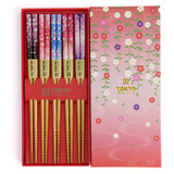 Tokyo Design Studio 5 sets of chopsticks Flowers