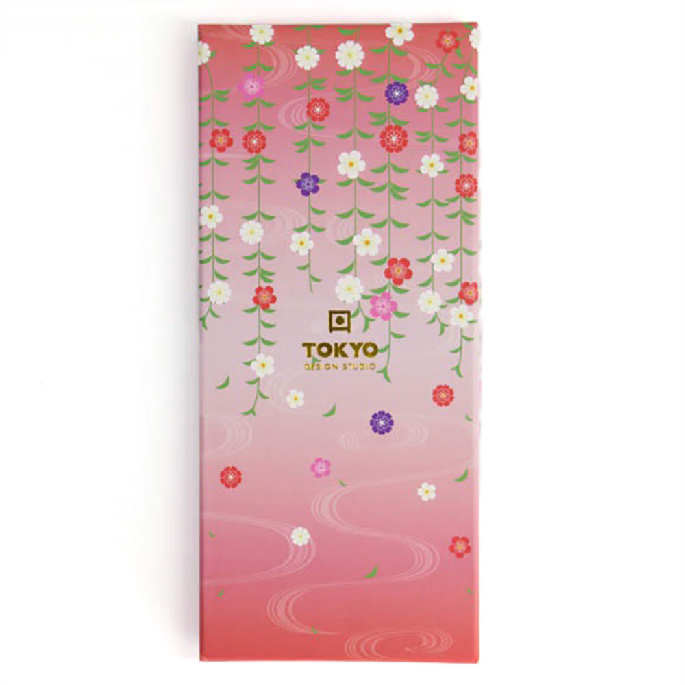 Tokyo Design Studio 5 sets eetstokjes Flowers in geschenkverpakking Tokyo Design Studio 5 sets eetstokjes Flowers in geschenkverpakking