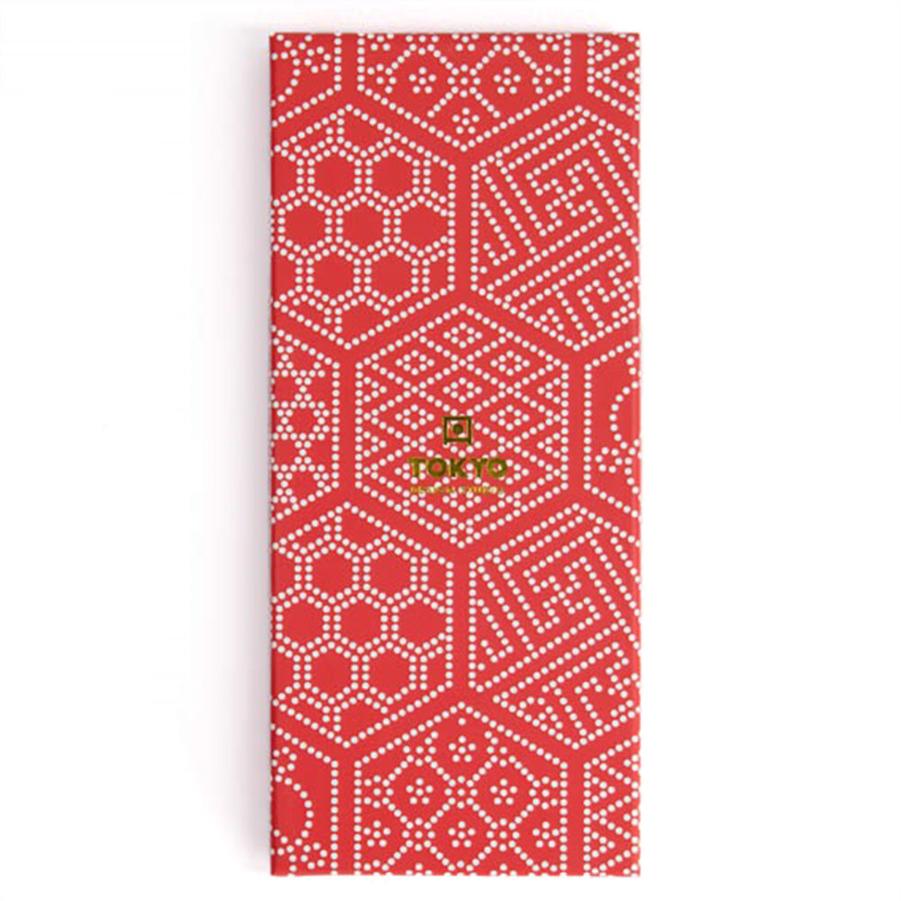 Tokyo Design Studio 5 sets of chopsticks Red Multi Pattern in gift box Tokyo Design Studio 5 sets of chopsticks Red Multi Pattern in gift box