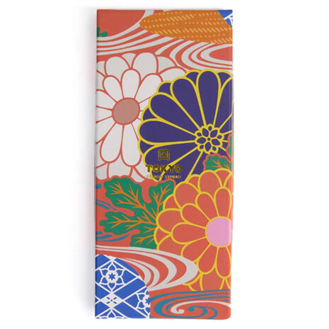 Tokyo Design Studio 5 sets eetstokjes Orange Flower in geschenkverpakking Tokyo Design Studio 5 sets eetstokjes Orange Flower in geschenkverpakking
