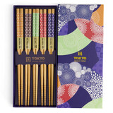 Tokyo Design Studio 5 sets of chopsticks Colorful Circle