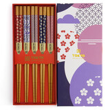 Tokyo Design Studio 5 sets of chopsticks Circle Flower