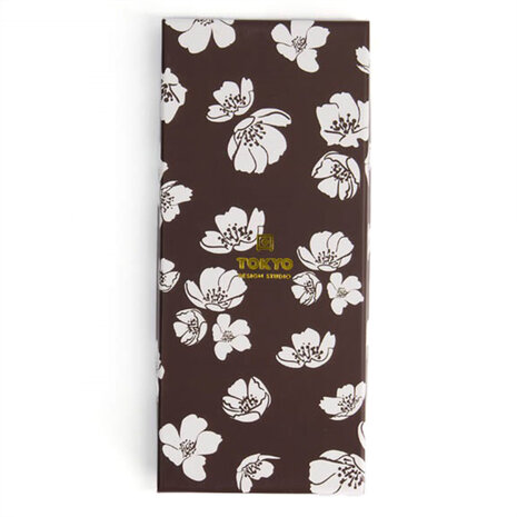 Tokyo Design Studio 5 sets of chopsticks Black White Flower in gift box Tokyo Design Studio 5 sets of chopsticks Black White Flower in gift box