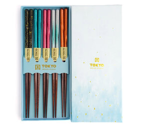 Tokyo Design Studio 5 sets of chopsticks Blue Cloud