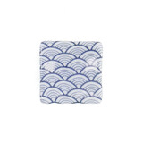 Tokyo Design Studio Square blue wave chopstick rest