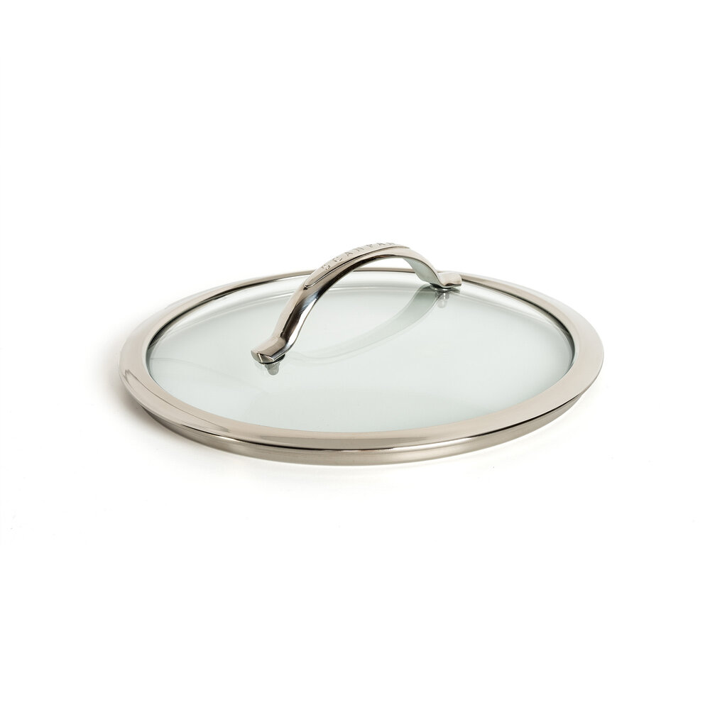 Scanpan HaptIQ glass lid with stainless steel rim 24cm