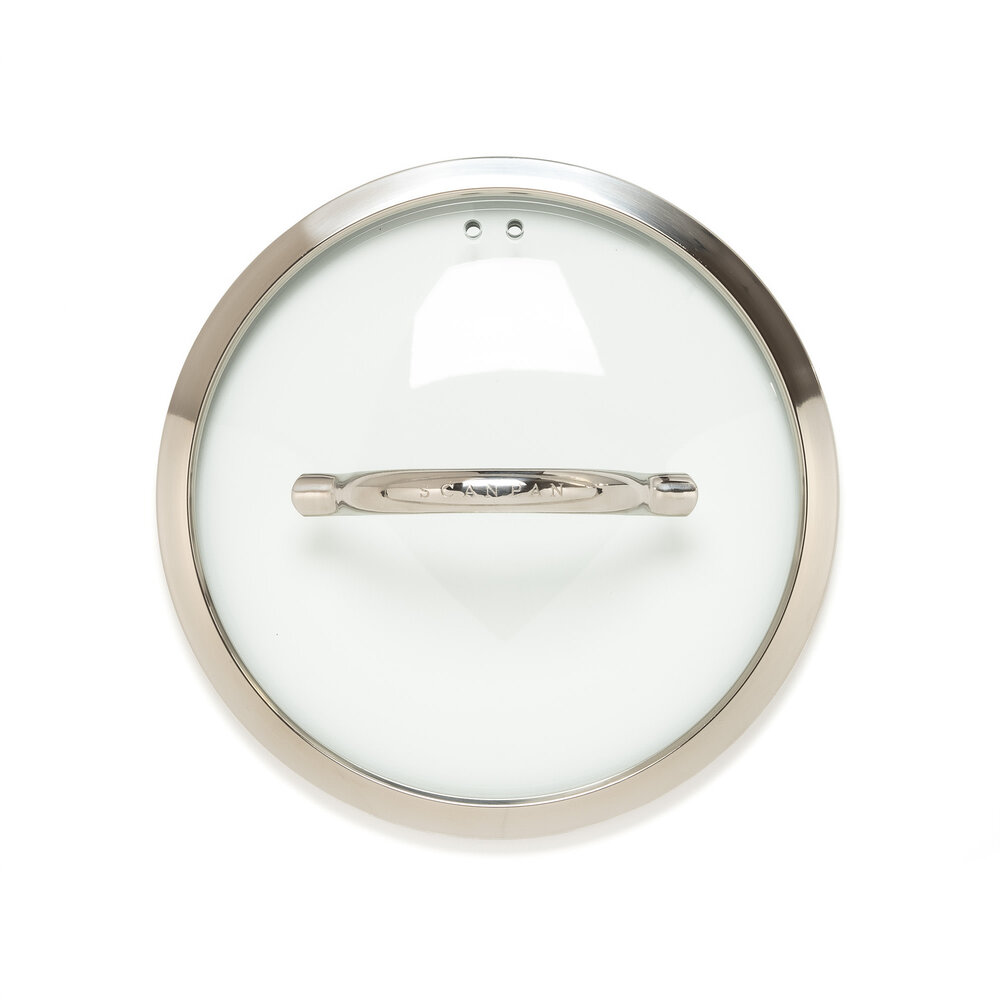 Scanpan HaptIQ glass lid with stainless steel rim 24cm
