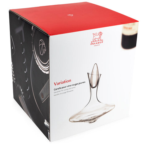 Peugeot Variation decanteerkaraf / beluchtingsset