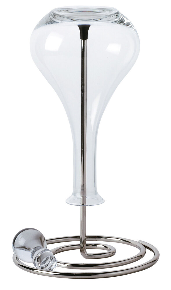 Peugeot RVS afdruipstandaard voor decanteerkaraf 33cm Peugeot RVS afdruipstandaard voor decanteerkaraf 33cm