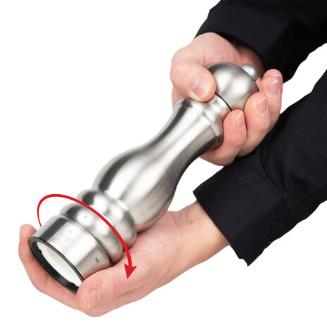 Peugeot Paris Chef Inox peppermill 22cm U-select Peugeot Paris Chef Inox peppermill 22cm U-select
