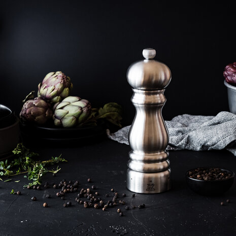 Peugeot Paris Chef Inox peppermill 18cm U-select Peugeot Paris Chef Inox peppermill 18cm U-select