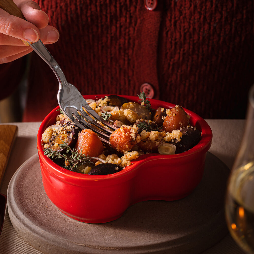 Peugeot 2 heart shaped ceramic oven dishes 11cm