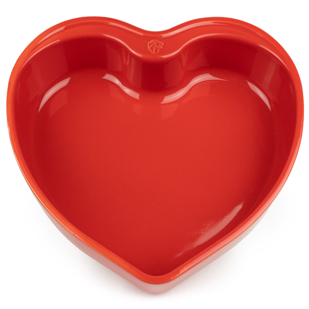 Peugeot Heart shaped ceramic oven dish 26cm Peugeot Heart shaped ceramic oven dish 26cm