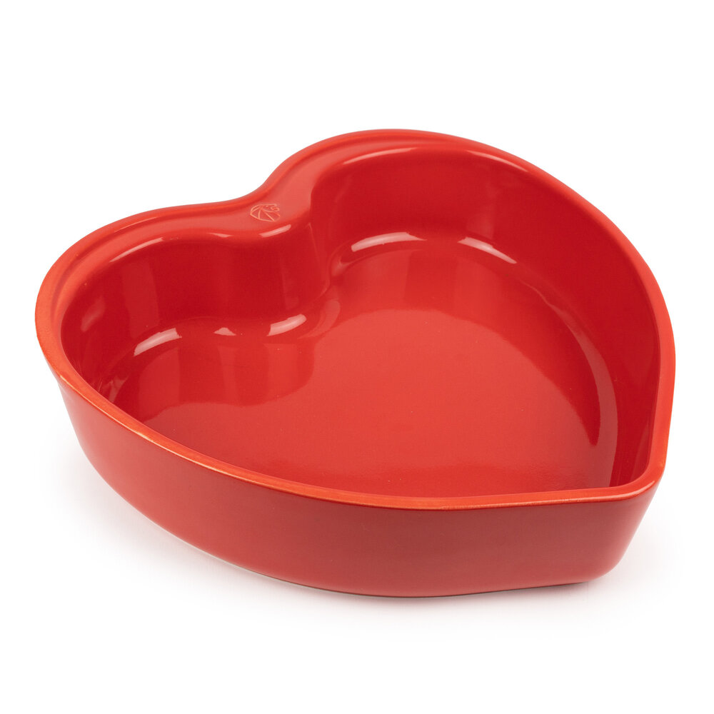Peugeot Hartvormige keramische ovenschaal 26cm Peugeot Hartvormige keramische ovenschaal 26cm
