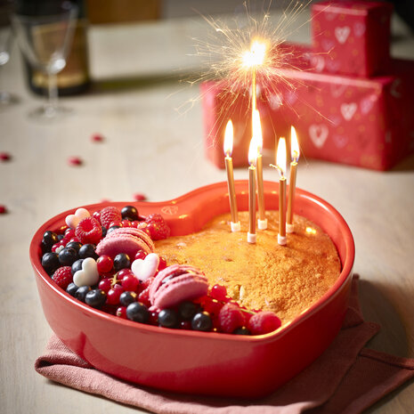 Peugeot Heart shaped ceramic oven dish 26cm Peugeot Heart shaped ceramic oven dish 26cm