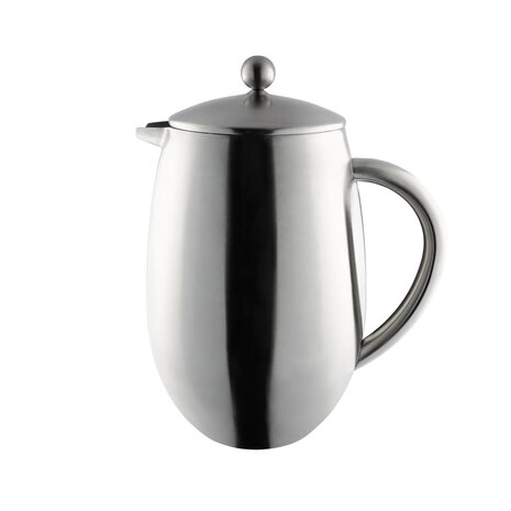 Grunwerg Dubbelwandige 6-kops RVS cafetière