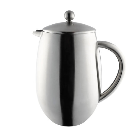 Grunwerg 8 cup stainless steel double wall cafetiere