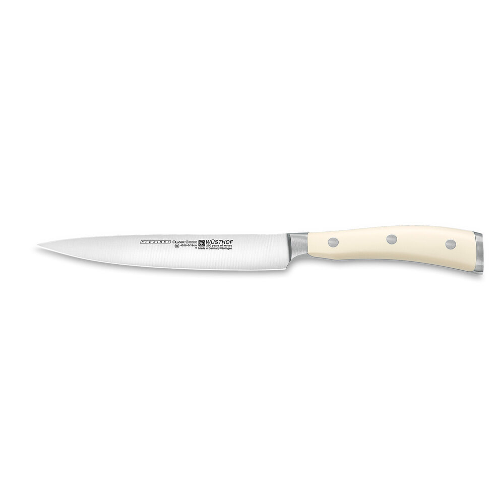 Wüsthof Classic Ikon Crème flexible fillet knife 16cm Wüsthof Classic Ikon Crème flexible fillet knife 16cm