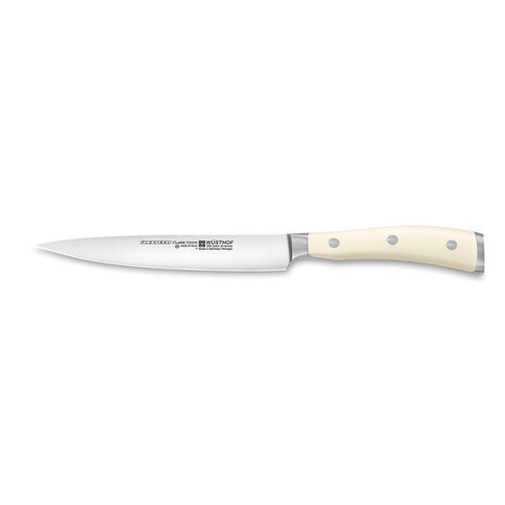 Wüsthof Classic Ikon Crème flexible fillet knife 16cm Wüsthof Classic Ikon Crème flexible fillet knife 16cm