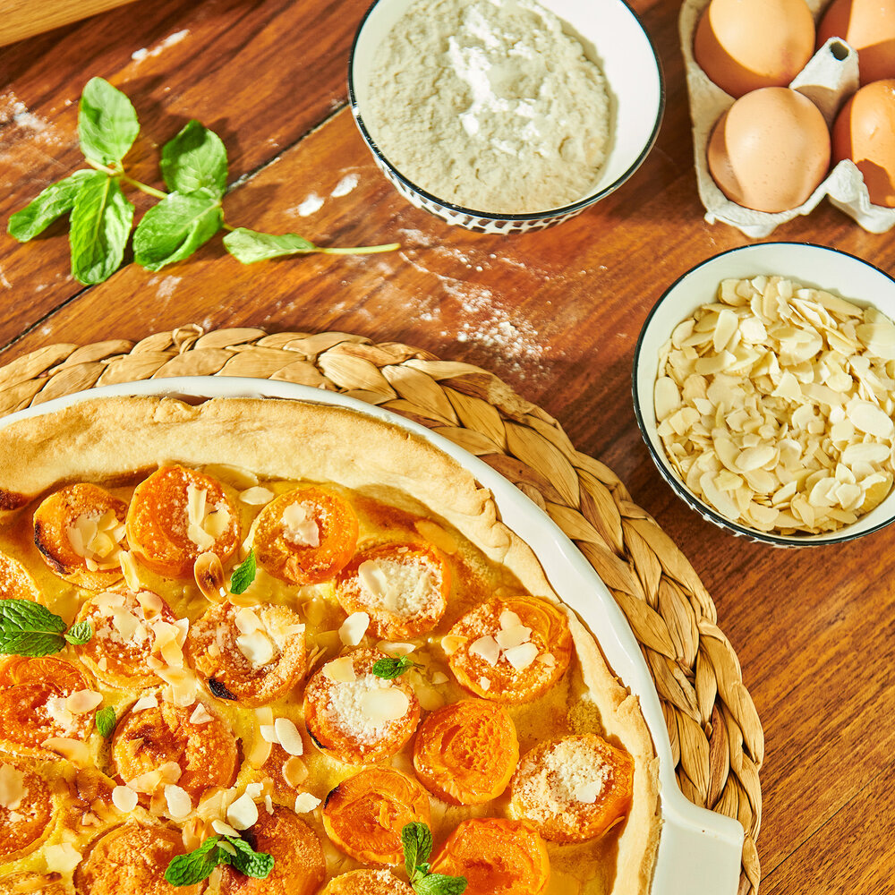 Peugeot Appolia keramische taartvorm 30cm Ecru