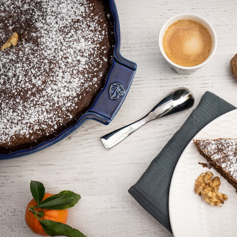 Peugeot Appolia Ceramic Tart Dish 30cm Green Blue Peugeot Appolia Ceramic Tart Dish 30cm Green Blue