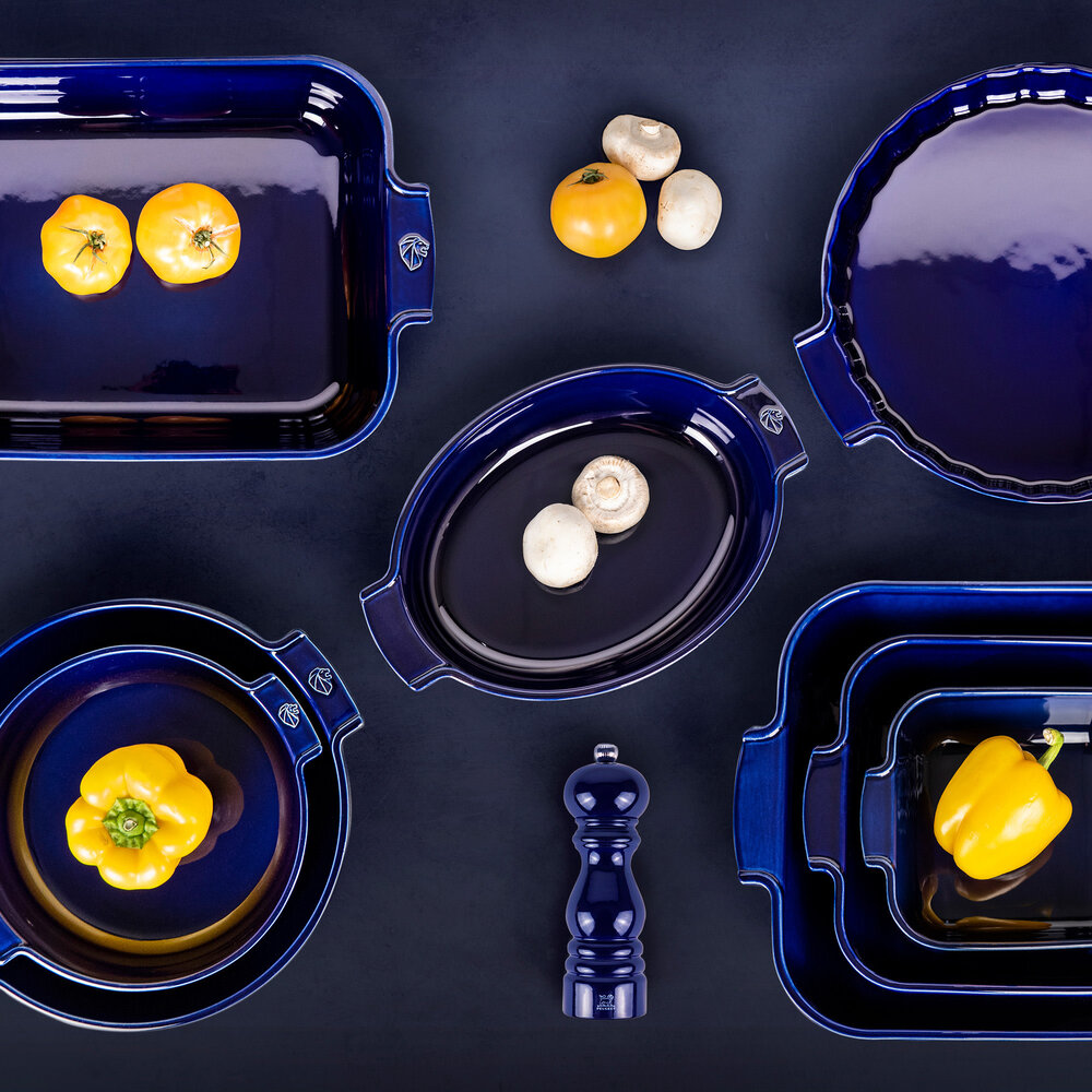 Peugeot Appolia keramische taartvorm 30cm Bleu Peugeot Appolia keramische taartvorm 30cm Bleu