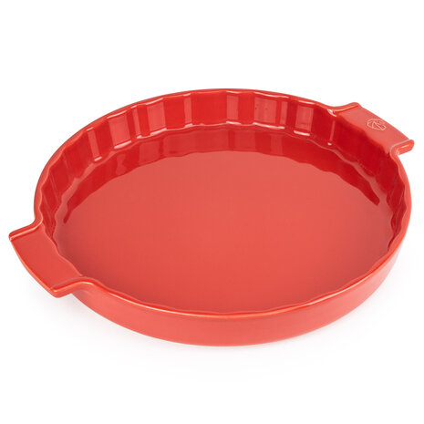Peugeot Appolia Ceramic Tart Dish 30cm Red