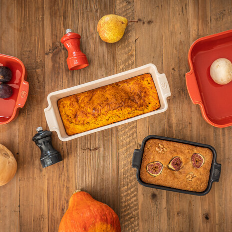 Peugeot Appolia ceramic Loaf pan 31cm Ecru