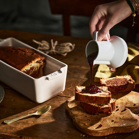 Peugeot Appolia ceramic Loaf pan 31cm Ecru