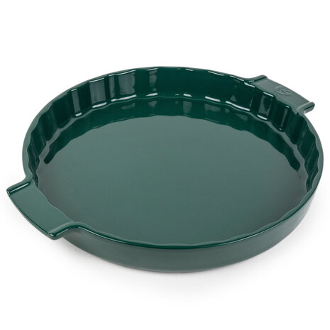 Peugeot Appolia Ceramic Tart Dish 30cm Green Forest