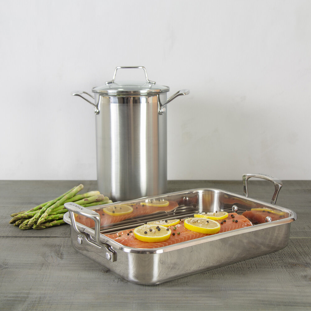 Scanpan Impact roaster 43x28cm with rack