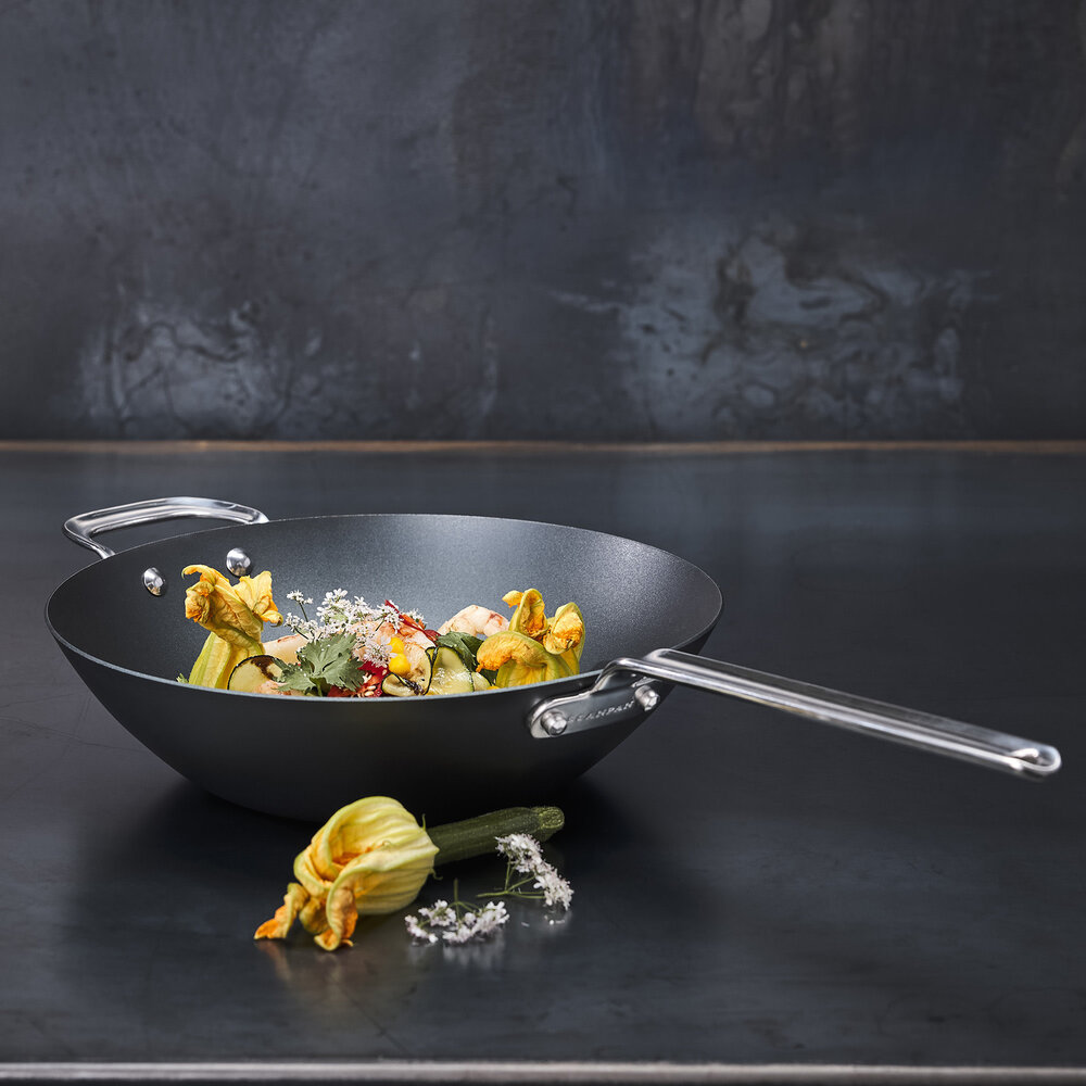 Scanpan Black Iron wok 30cm