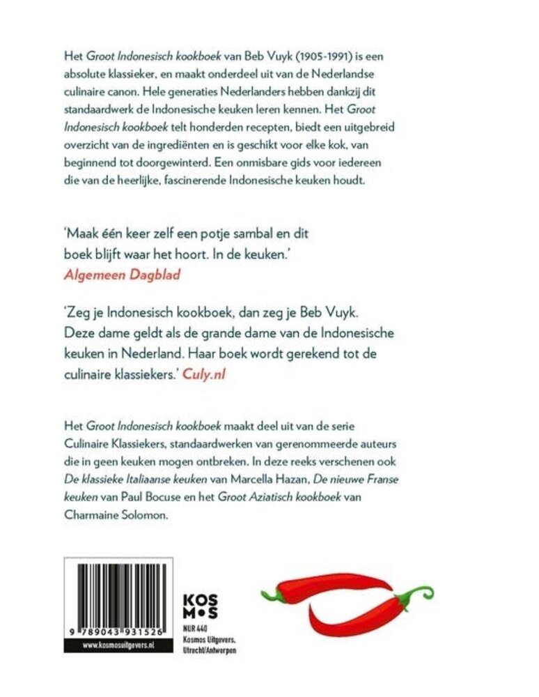 Groot Indonesisch Kookboek Groot Indonesisch Kookboek