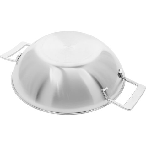 Demeyere Industry 5 wok met 2 handgrepen 30cm Demeyere Industry 5 wok met 2 handgrepen 30cm