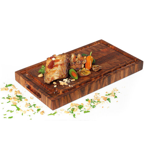 Zassenhaus End grain acacia cutting board 45x25x4cm