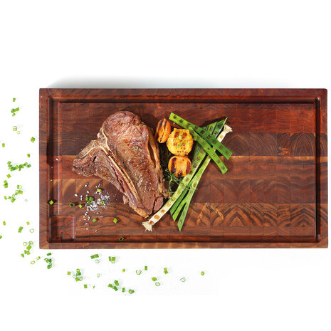 Zassenhaus End grain acacia cutting board 54x30x4cm Zassenhaus End grain acacia cutting board 54x30x4cm